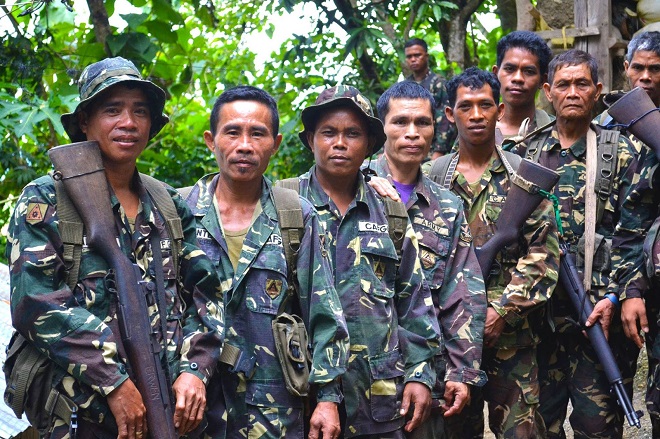 CAFGU là lực lượng dân quân có vũ trang của Philippines.