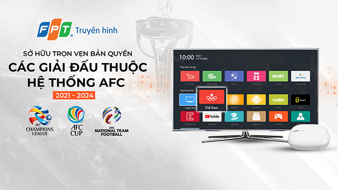 Xem AFC trên hệ thống Truyền hình FPT - 1
