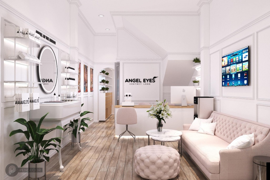 Không gian cửa hàng Angel Eyes.