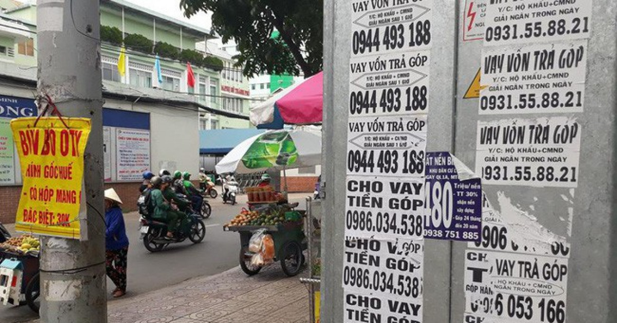 Kinh doanh - Lãi suất tín dụng đen lên đến 700% một năm