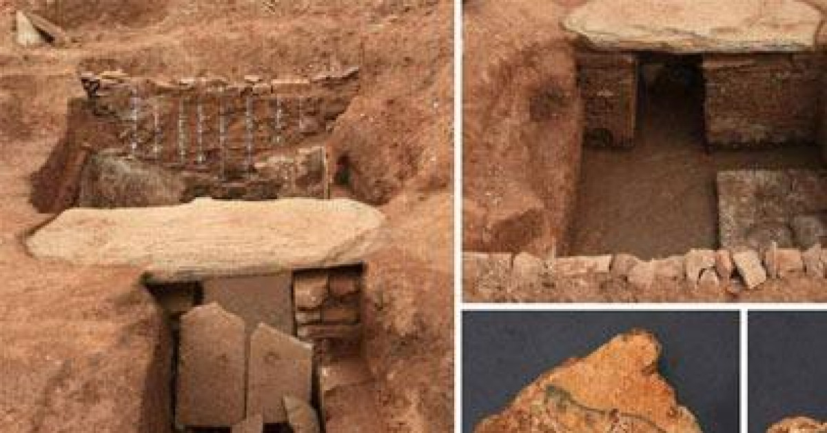 Thế giới - Triều Tiên phát hiện mộ cổ nghìn năm có tranh 4 vị thần hộ mệnh