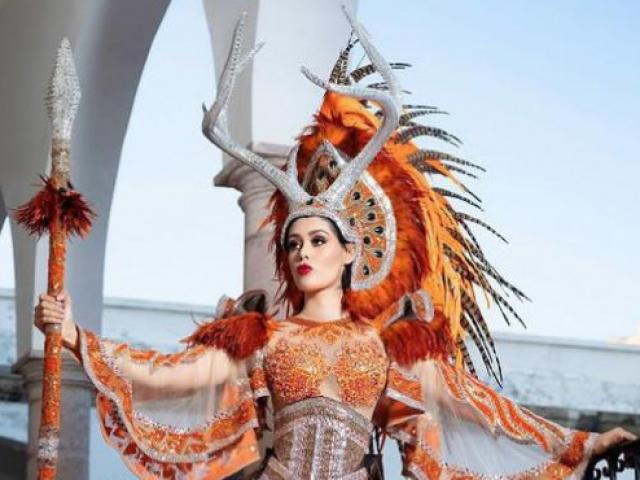 Chiêm ngưỡng phần thi trang phục truyền thống độc nhất vô nhị của Hoa hậu Mexico 2020