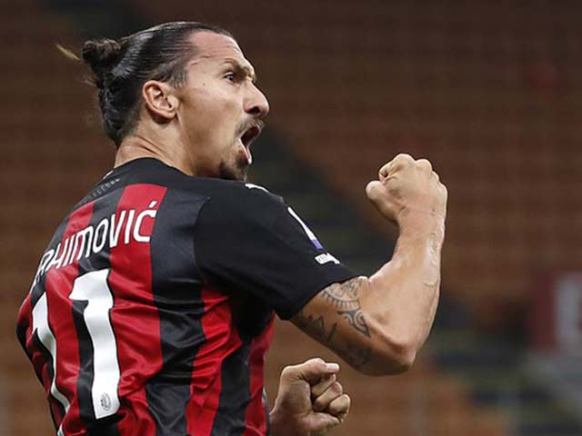 Ibrahimovic bùng nổ derby Milan, công khai muốn lật đổ Ronaldo đoạt Serie A
