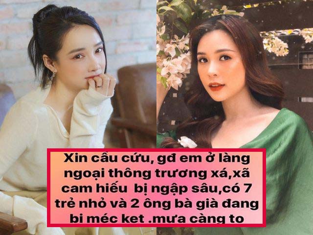 Đời sống Showbiz - Sao Việt xót xa trước lời kêu cứu lúc nửa đêm của người dân Quảng Trị vì lũ lụt, sạt lở