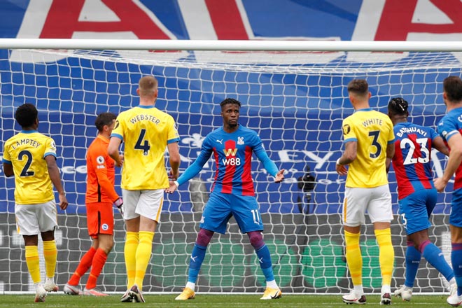 Video highlight trận Crystal Palace - Brighton: Penalty mở điểm, bước ngoặt phút 90 - 2