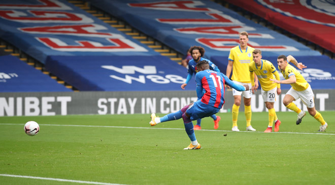 Video highlight trận Crystal Palace - Brighton: Penalty mở điểm, bước ngoặt phút 90 - 1