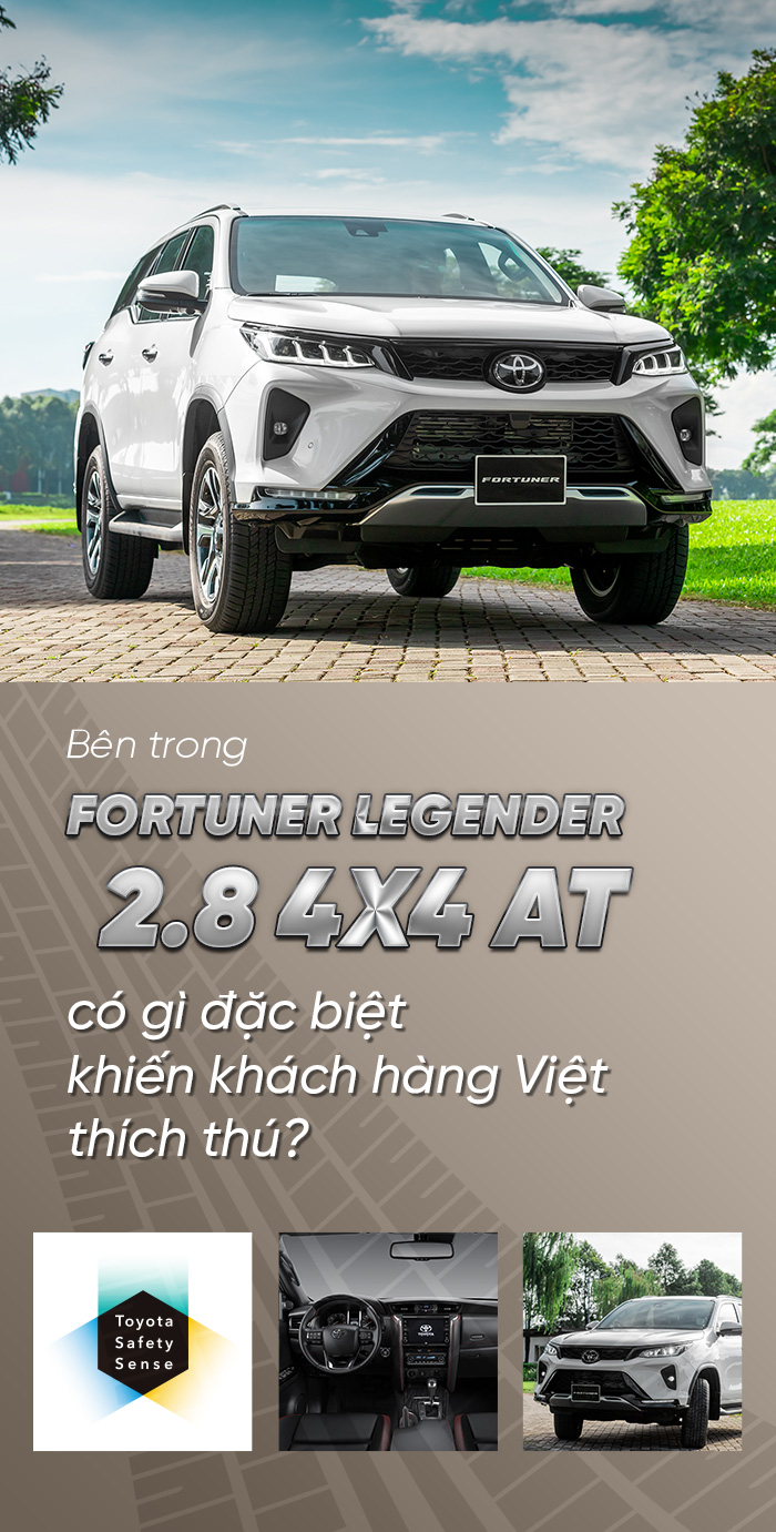 Bên trong Fortuner Legender 2.8 4X4 AT có gì đặc biệt khiến khách hàng Việt thích thú? - 2