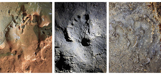 Dấu chân 14.000 năm tuổi ghi lại chuyến đi chơi dưới lòng đất của một gia đình thời kỳ đồ đá - 1