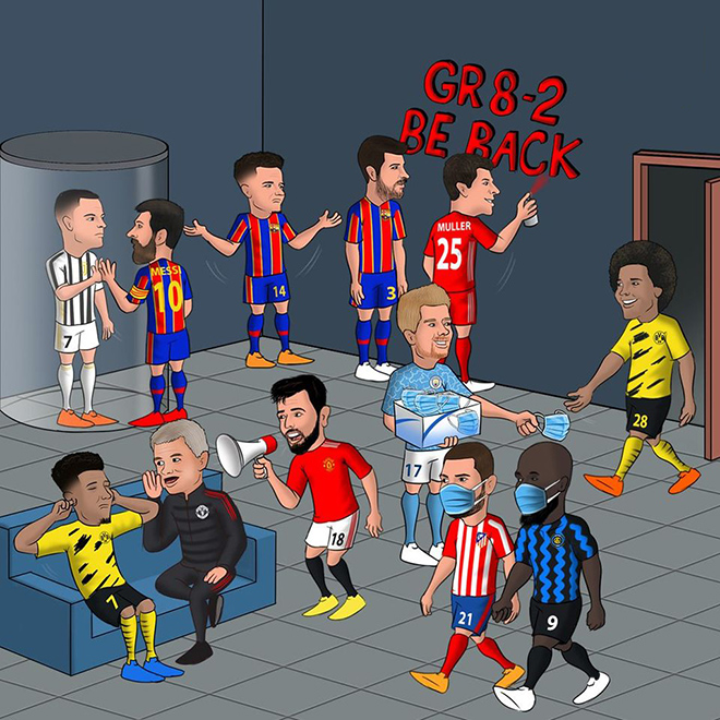 Ảnh chế: Cúp C1 trở lại, MU bắt đầu với chuỗi trận "hành xác" - 6