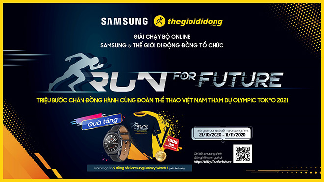 Tham gia giải chạy bộ online Run For Future cổ vũ Olympic Việt Nam cùng Thế Giới Di Động - 1