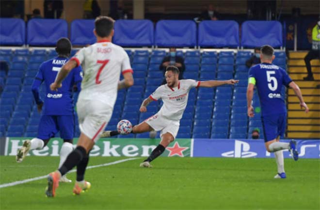 Trực tiếp bóng đá Chelsea - Sevilla: Chelsea suýt nữa thủng lưới - 18