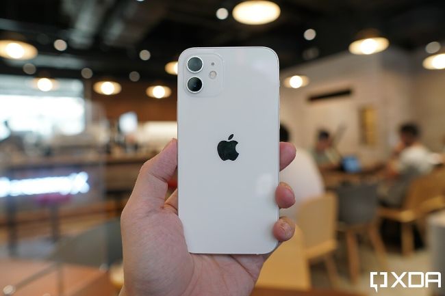 Ở mặt sau iPhone 12 là thiết lập camera kép như tiền nhiệm iPhone 11 nhưng các cảm biến được cải tiến, gồm camera chính 12 MP f/1.6 có khẩu độ nhanh nhất trong bất kỳ iPhone nào và camera siêu rộng 12 MP.
