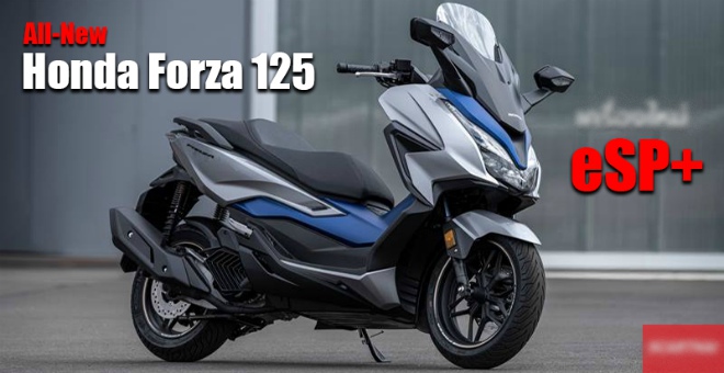 Honda Forza 125 hoàn toàn mới.