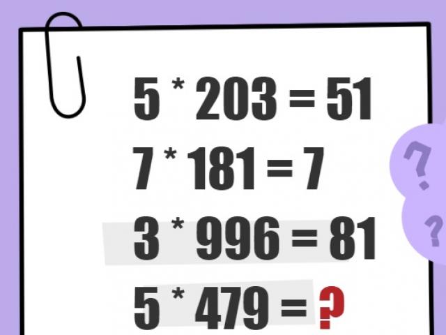 Giáo dục - du học - Loay hoay cả tiếng đồng hồ cũng chưa tìm ra kết quả cho bài toán này