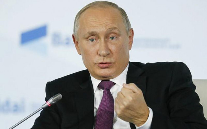 Tổng thống Nga Vladimir Putin. Ảnh: AP