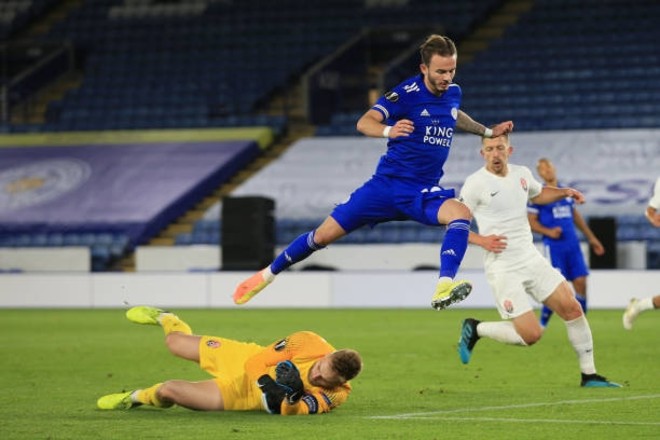 Kết quả bóng đá Europa League Leicester - Zorya: Đại thắng 3 SAO, kết liễu phút 67 - 1