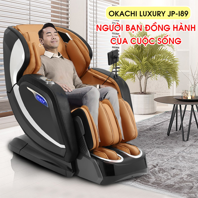 Ghế massage Okachi Luxury JP-I86 người bạn đồng hành của cuộc sống