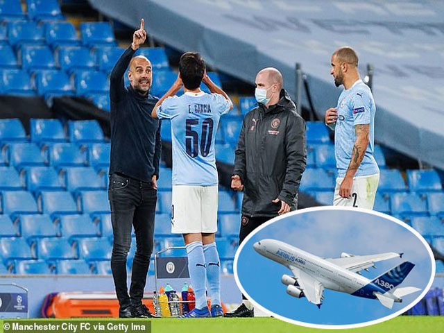 Bóng đá - Man City - Guardiola "hú hồn": Máy bay gặp sự cố, phải đổi nơi hạ cánh