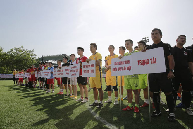 Khai mạc Giải bóng đá NTNN/Dân Việt 2020: Hấp dẫn ngay từ loạt trận mở màn - 1