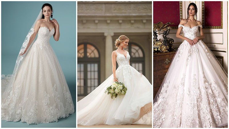 5 kiểu váy cưới cho cô dâu trong mùa cưới đang đến gần - 1