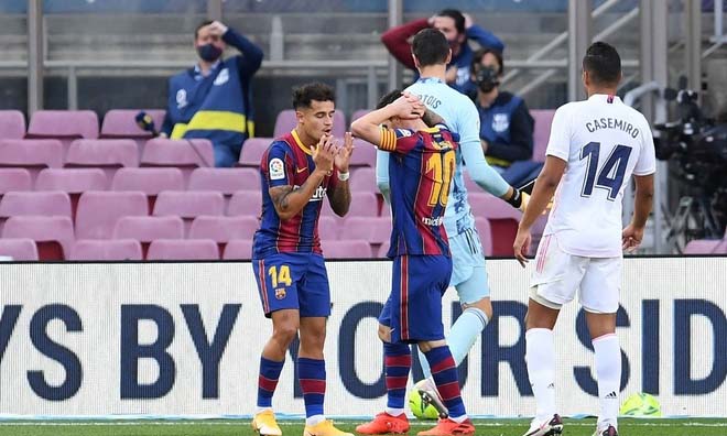 "Cạn lời" Barca: Thua thảm Siêu kinh điển, Suarez chói sáng Vua phá lưới - 1