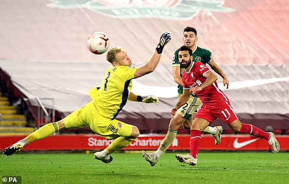 Video highlight trận Liverpool - Sheffield United: Sai sót “kẻ đóng thế”, chật vật ngược dòng - 1