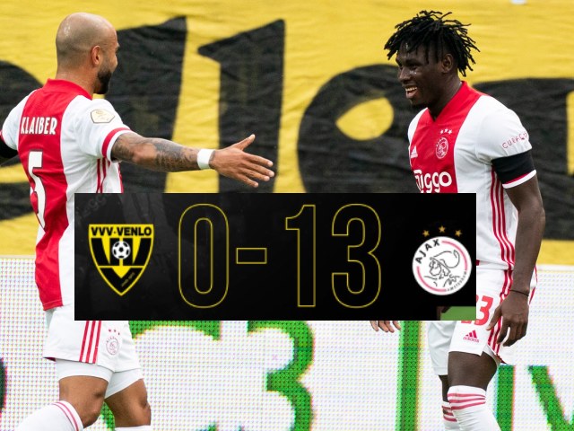 Bóng đá - "Ông trùm" Ajax thắng 13-0 gây chấn động, tự phá kỷ lục của chính mình