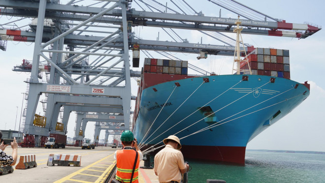 Tàu container Margrethe Maersk là tàu có trọng tải lớn trên thế giới