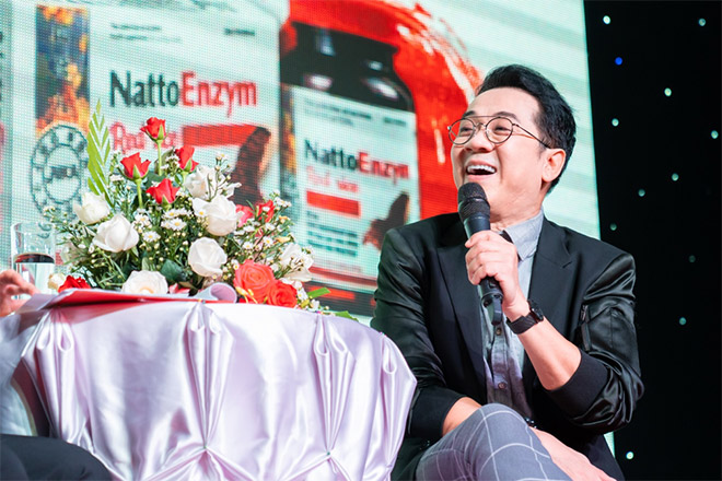 NSƯT Thành Lộc tham gia sự kiện ra mắt sản phẩm và giao lưu, chia sẻ bí quyết giữ gìn sức khỏe của mình