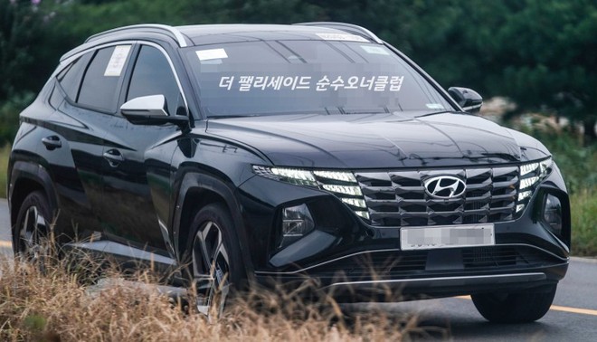 Hyundai Tucson 2021 lăn bánh trên đường phố, thực tế bên ngoài còn đẹp hơn ảnh hãng - 3