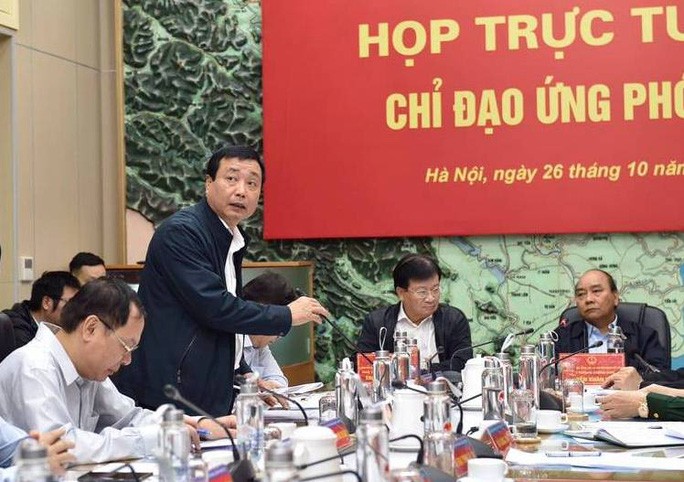 Ông Trần Quang Hoài, Phó trưởng Ban Chỉ đạo, cho biết nếu tình huống xảy ra như dự báo thì phải sơ tán hơn 1 triệu dân.