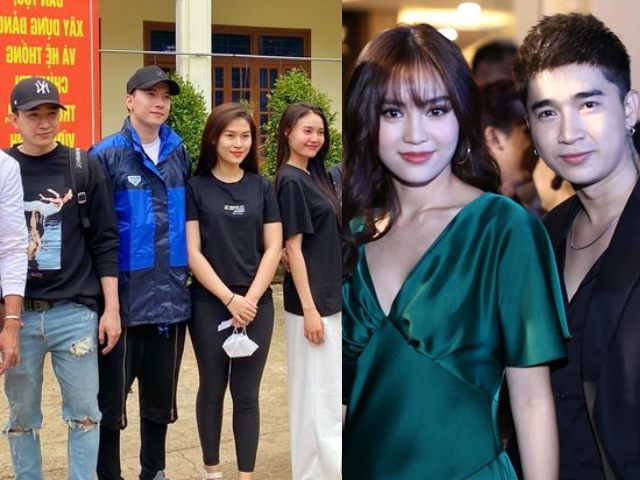 Đời sống Showbiz - Ninh Dương Lan Ngọc công khai xuất hiện bên "người tình tin đồn" Chi Dân khi đi cứu trợ vùng lũ