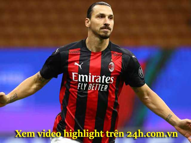 Video highlight trận AC Milan - AS Roma: Cú đúp Ibrahimovic, đỉnh cao rượt đuổi