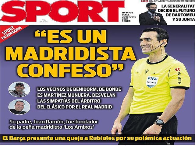 Bóng đá - Barca cay cú vì thua "Siêu kinh điển": Chỉ trích VAR, đòi kiện trọng tài chính