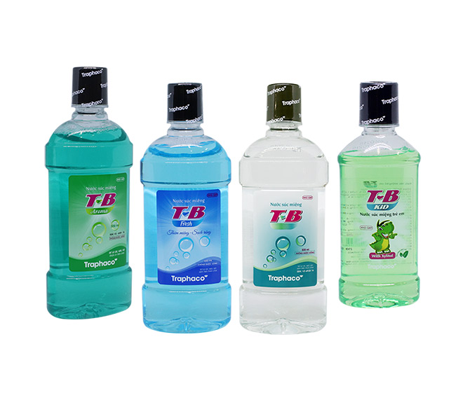Chùm T-B có 4 loại: Aroma the mát, Fresh nhẹ nhàng, T-B truyền thống, T-B Kid cho trẻ nhỏ