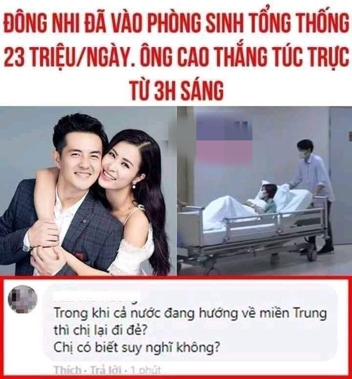 Đông Nhi bị hỏi “Tại sao đi đẻ lúc miền Trung bị lũ lụt?” khiến dư luận phẫn nộ - 2