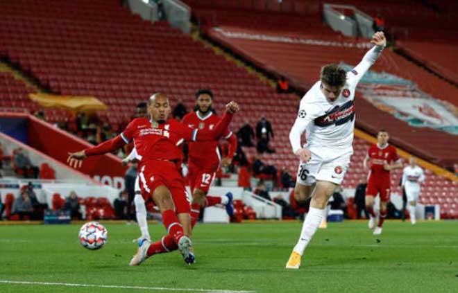 Trực tiếp bóng đá cúp C1 Liverpool - Midtjylland: Minamino khống chế hụt đáng tiếc - 15