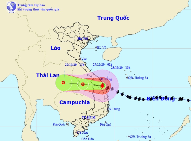 Tin mới nhất về cuồng phong bão số 9 vừa đổ bộ Quảng Nam – Bình Định - 1