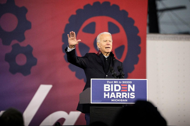 Ứng viên tổng thống đảng Dân chủ Joe Biden. Ảnh: Reuters