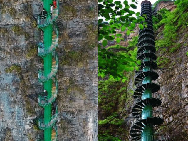 Media - Thử thách độ gan dạ với cầu thang xoắn ốc ngoài trời cao nhất Châu Á