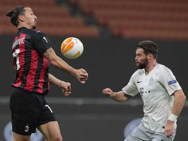 Kết quả bóng đá Europa League, AC Milan - Sparta Praha: Ibrahimovic hỏng penalty, chiếm ngôi đầu
