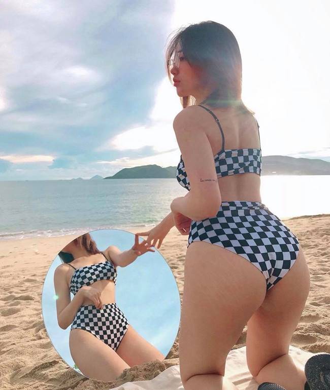 Vòng 3 như tài sản vô giá của Hoàng Mai khiến hội chị em chỉ biết ngắm nhìn ngưỡng mộ.&nbsp;
