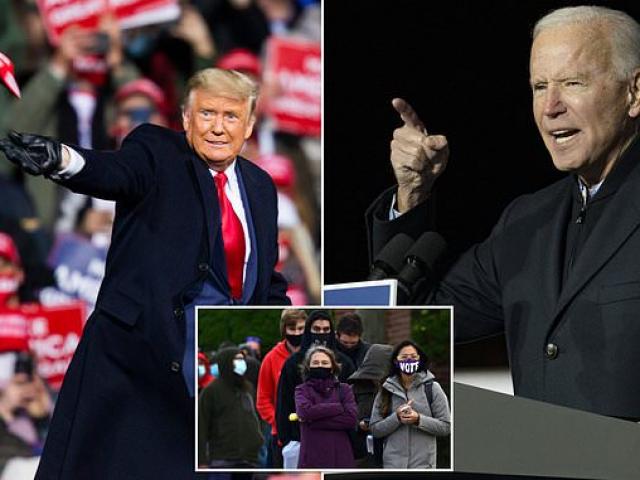 Thế giới - Bầu cử Mỹ: ông Trump rút ngắn khoảng cách sát nút với đối thủ Biden