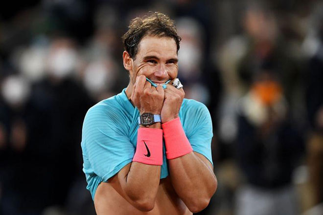 Nadal có tuần thứ 790 liên tiếp đứng ở top 10 thế giới