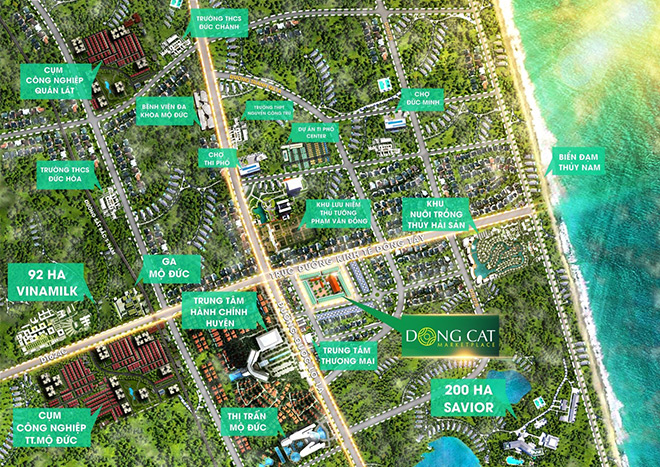 Dự án DongCat MarketPlace áp dụng hình thức xã hội hóa đầu tư tại Quảng Ngãi