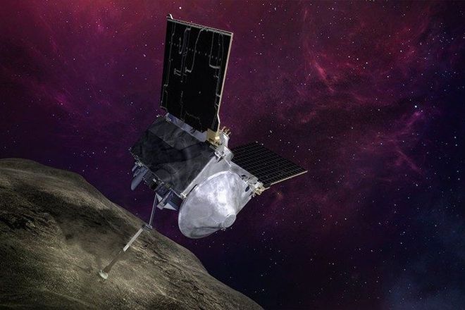 Tàu vũ trụ của NASA làm rơi vãi mẫu vật chất của tiểu hành tinh ra không gian - 2