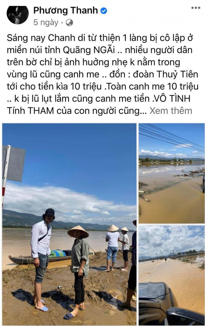 Sau buổi làm việc với Sở TT-TT TP HCM, ca sĩ Phương Thanh vẫn giữ status "gây bão" trên trang Facebook cá nhân (Ảnh chụp màn hình)