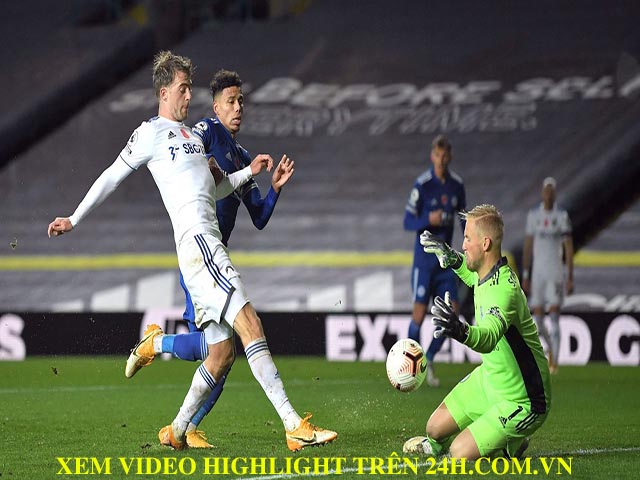Bóng đá - Video highlight trận Leeds - Leicester: Phủ đầu sắc lẹm, đánh chiếm ngôi nhì
