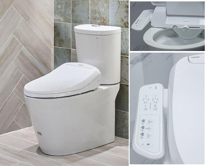 Sản phẩm nắp bàn cầu thông minh của Caesar