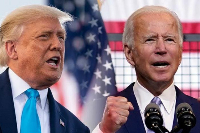 Hai ứng viên Donald Trump và Joe Biden